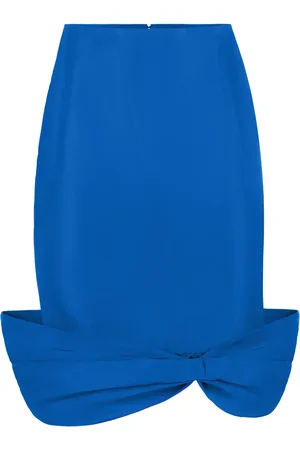 Nina Ricci Falda midi con moño