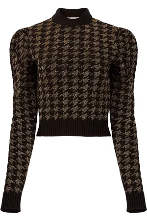 Nina Ricci Suéter con motivo pied de poule en jacquard