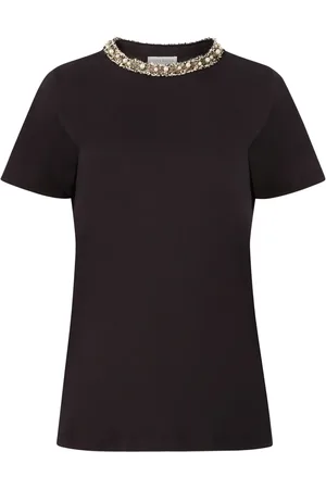 Nina Ricci Playera con detalle de mostacillas