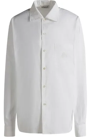 Bally Camisa con logo bordado y botones