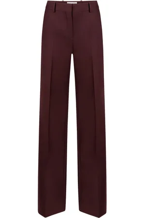 Nina Ricci Pantalones anchos con tiro alto