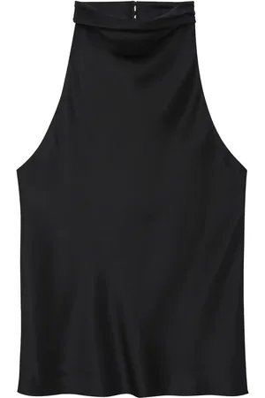 ANINE BING Top de seda Eliana