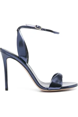 Giorgio Armani Sandalias metalizadas con tacón de 105mm