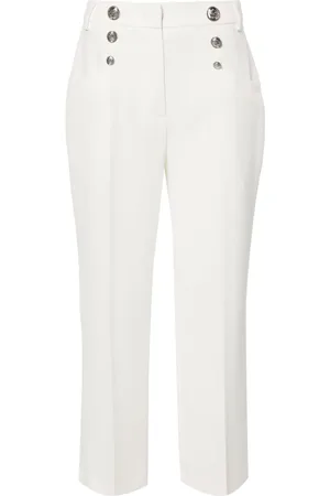 Liu Jo Pantalones de vestir con tiro medio