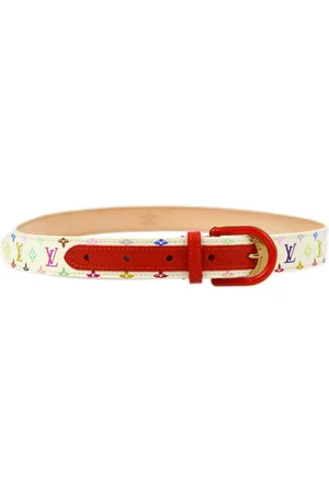 LOUIS VUITTON Cinturón con monograma estampado 2012 de x Takashi Murakami