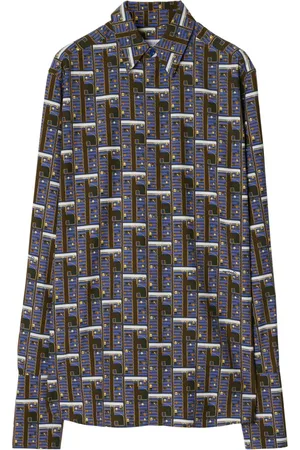 Burberry Camisa de seda Bus