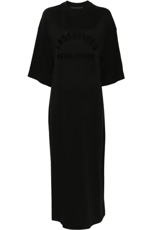 FEAR OF GOD Vestido con logo estampado