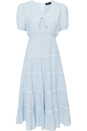 tout a coup Vestido midi a capas