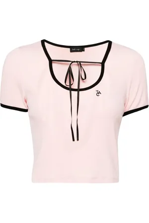 tout a coup Playera corta con moño