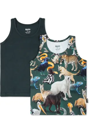 Molo Pack de dos tops con animal print