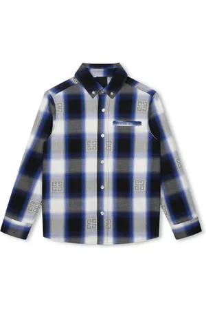 Givenchy Camisa con cuadros estampados