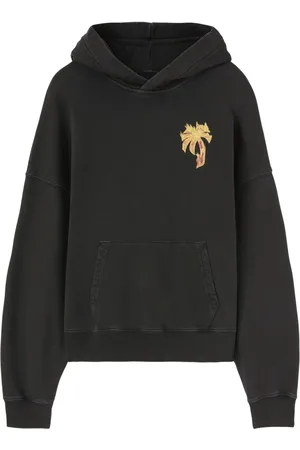 Palm Angels Hoodie Burning Palm
