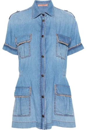 ERMANNO SCERVINO Camisa con ribete de cadena