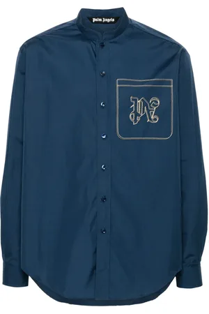 Palm Angels Camisa con logo bordado