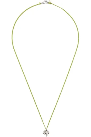 Palm Angels Collar de cadena con dije del logo