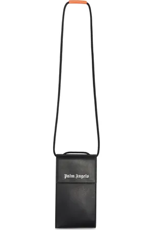 Palm Angels Bolsa para celular con logo estampado