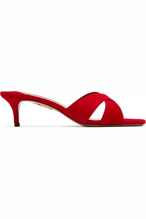 Aquazzura Mules Divine con tacón 50mm