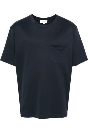 LARDINI Playera con bolsillo de parche