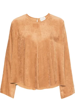 FORTE FORTE Blusa con cuello redondo
