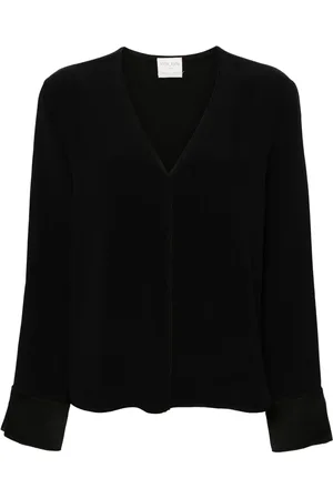 FORTE FORTE Blusa con cuello en V