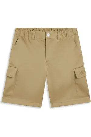 VERSACE Bermudas con logo bordado