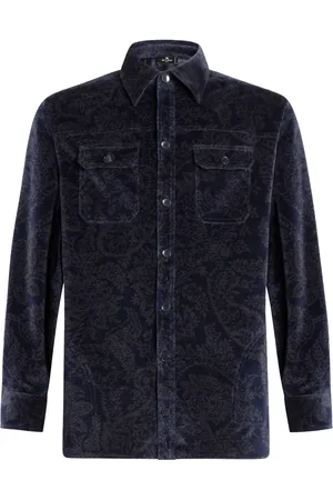 Etro Sobrecamisa de chenilla en jacquard