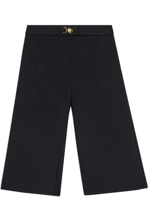 VERSACE Pantalones anchos con motivo Medusa Head