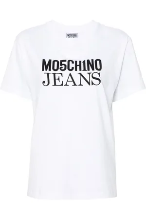 Moschino Playera con logo estampado