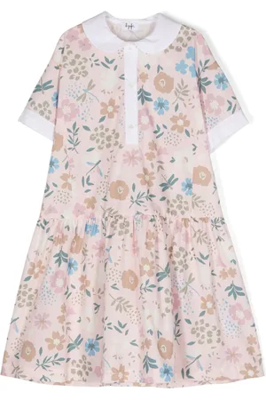 Il gufo Vestido con estampado floral