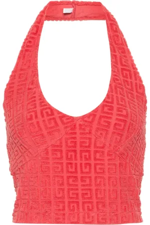 Givenchy Top con cuello halter y motivo 4G