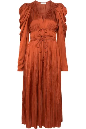 ULLA JOHNSON Vestido midi Lelou