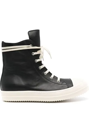 Rick Owens Tenis altos con cierre