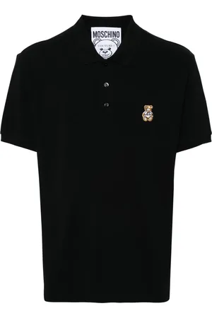 Moschino Playera tipo polo con parche Teddy Bear