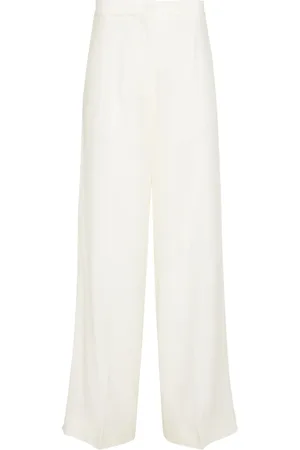 Fabiana Filippi Pantalones palazzo con tiro medio
