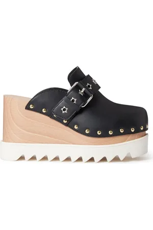 Stella McCartney Zuecos Elyse con tacón de 100mm