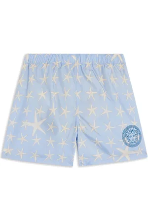 VERSACE Shorts de playa con motivo Medusa Head