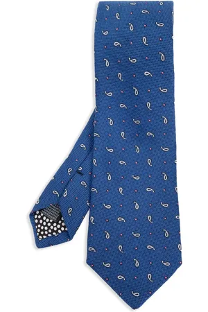 Paul Smith Corbata con motivo de cornucopia