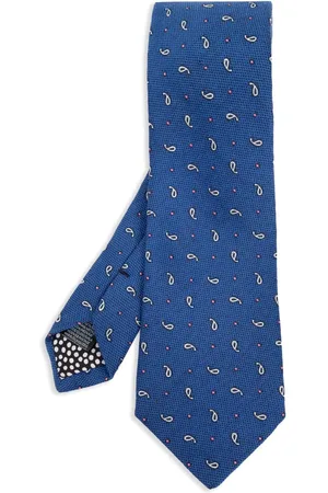 Paul Smith Corbata con motivo de cornucopia