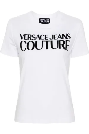 VERSACE Playera con franja del logo