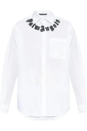 Palm Angels Camisa con logo estampado