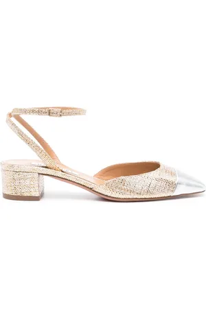 Aquazzura Zapatillas French Flirt con tacón de 35mm