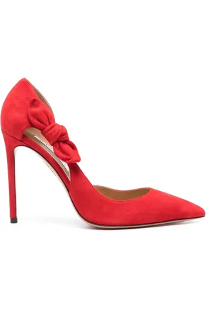 Aquazzura Zapatillas Very Bow Tie de 105mm