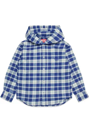 Diesel Camisa con cuadros estampados