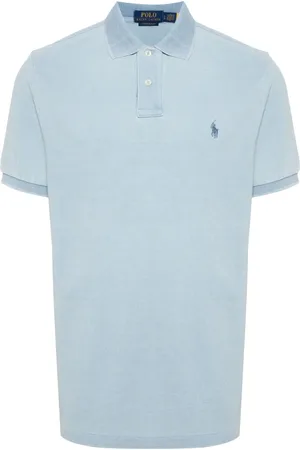 Ralph Lauren Playera tipo polo con logo bordado