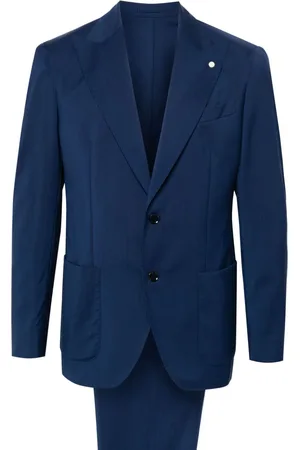 LUIGI BIANCHI MANTOVA Traje con botones