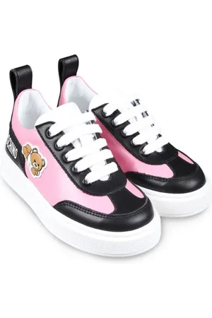 Moschino Tenis con logo estampado
