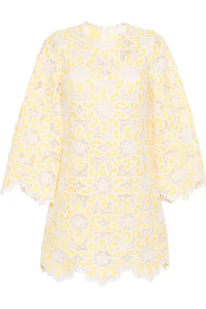 ZIMMERMANN Vestido corto Golden Lace