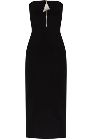 The Attico Vestido midi sin tiras