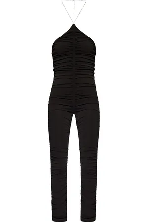 The Attico Jumpsuit con cuello halter