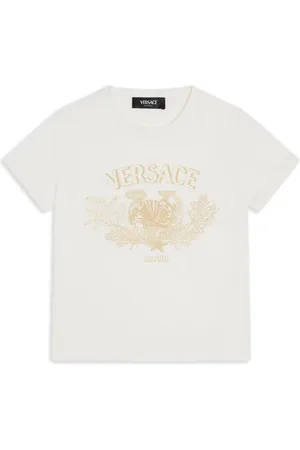 VERSACE Playera con logo estampado